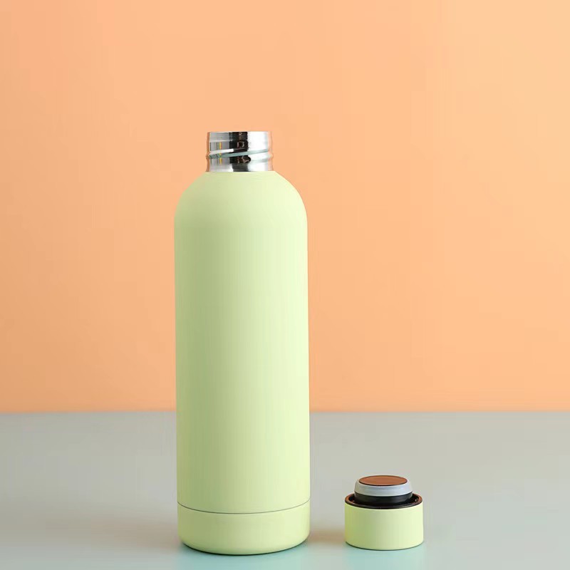 17oz Best Seller Double Wall Insulated Stainless Steel Vacuum Bottle Eco-Friendly Small Lids for Direct Drinking Water Tours