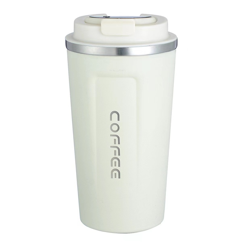 Wholesale Reusable 380Ml 510Ml Smart Temperature Display Stainless Steel Coffee Cup Double Wall Travel Office Coffee Vacuum Mug