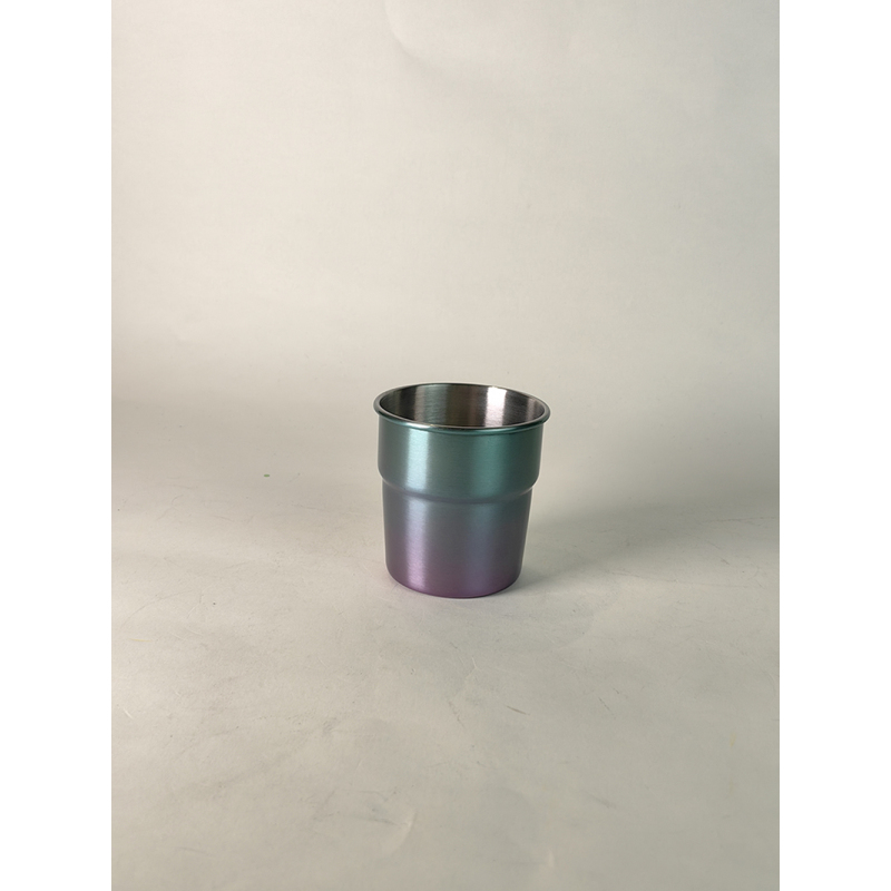 300ml Single Wall Stainless Steel Wholesale Drinking Custom Logo Printed Cold Cooler Can Pint Beer Mug Tumbler