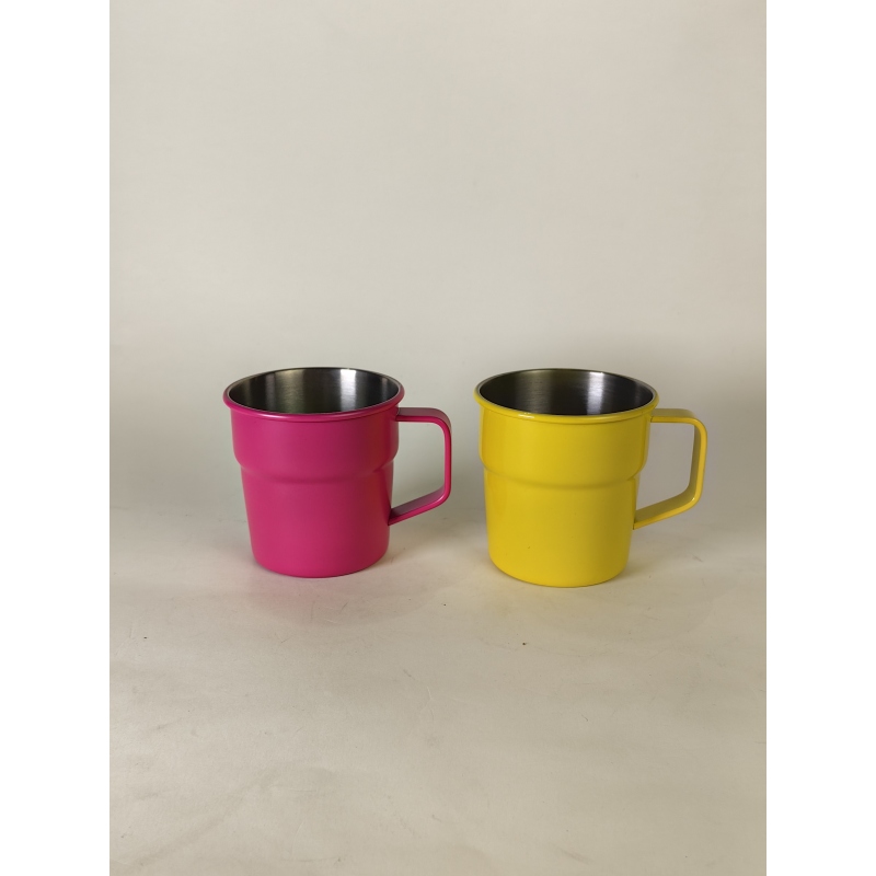 300ml Single Wall Stainless Steel Wholesale Drinking Custom Logo Printed Cold Cooler Can Pint Beer Mug Tumbler