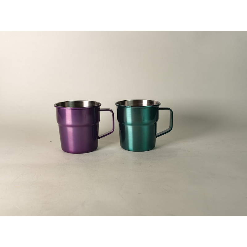 300ml Single Wall Stainless Steel Wholesale Drinking Custom Logo Printed Cold Cooler Can Pint Beer Mug Tumbler