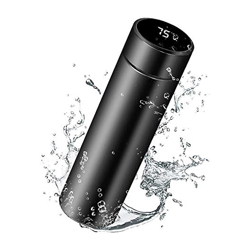 Wholesale Waterproof Vacuum Insulated Smart Stainless Steel Temperature Display Water Bottle Flask With Led Temperature Display