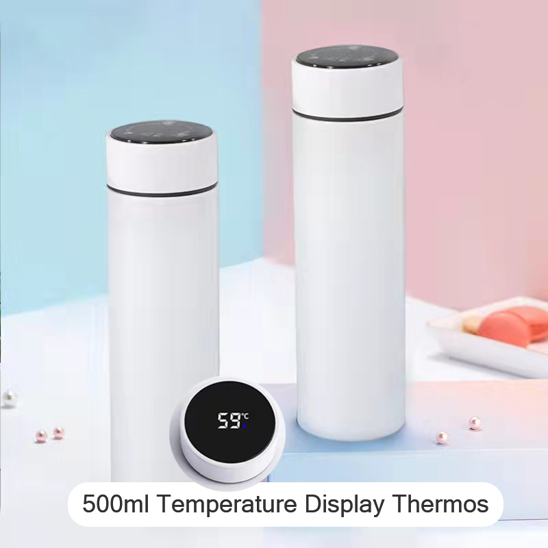 Wholesale Waterproof Vacuum Insulated Smart Stainless Steel Temperature Display Water Bottle Flask With Led Temperature Display