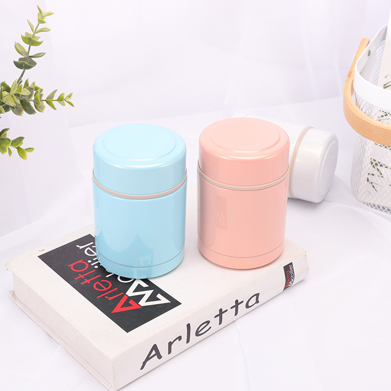 400ml Food Insulated Jar Double-layer Vacuum Insulated Bottles Eco Friendly Health Food Grade 304 Stainless Steel Insulated Cups