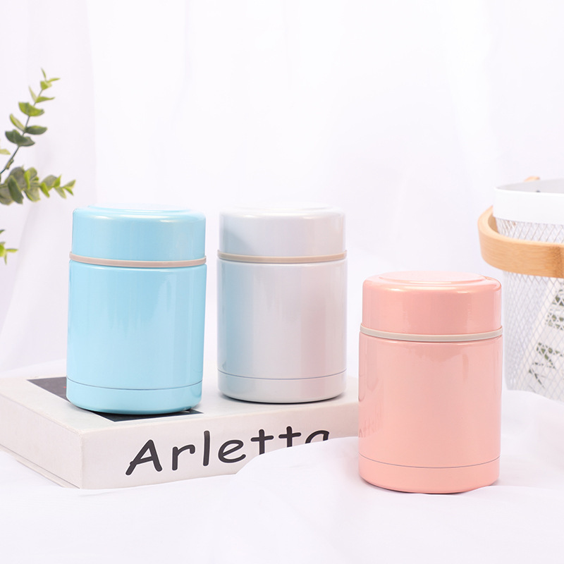 400ml Food Insulated Jar Double-layer Vacuum Insulated Bottles Eco Friendly Health Food Grade 304 Stainless Steel Insulated Cups