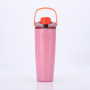 New Arrival 30oz Tumbler with Handle Lid, Stainless Steel Travel Mug, Insulated Water Bottle with Bounce Lid