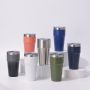 16oz Stainless Steel Tumbler with Lids Customizable Vacuum for Hot/Cold Drinks Coffee Mug Keep Warm/Cool Cups for Gift Cups
