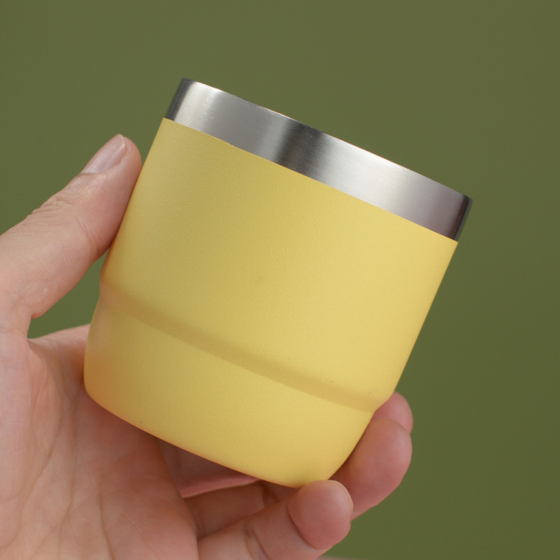 4oz 6oz 8oz Mini Stainless Steel Vacuum Insulated Tumblers Coffee Mug Cup with Magnetic Lids Keep Hot&Cold