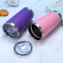 Wholesales 20oz Car Tumblers Stainless Steel Travel Mugs Vacuum Stainless Steel Insulation Cup Custom logo Termos Glasses Cooler