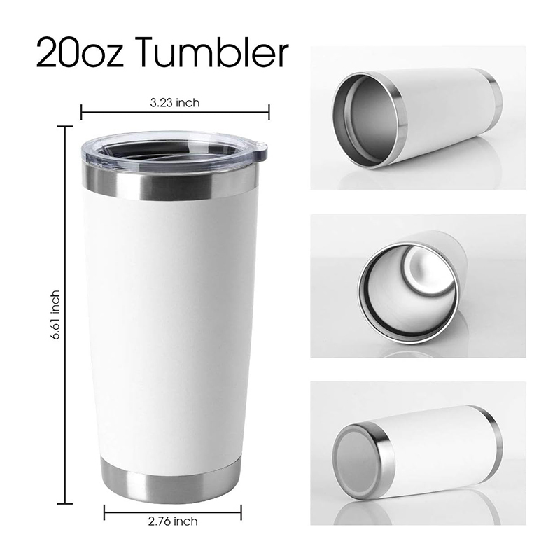 2025 Hot Selling 20oz Custom Travel Mug Double Wall Stainless Steel Vacuum Tumblers Flask Thermos Outdoor Tumbler OEM with Lids