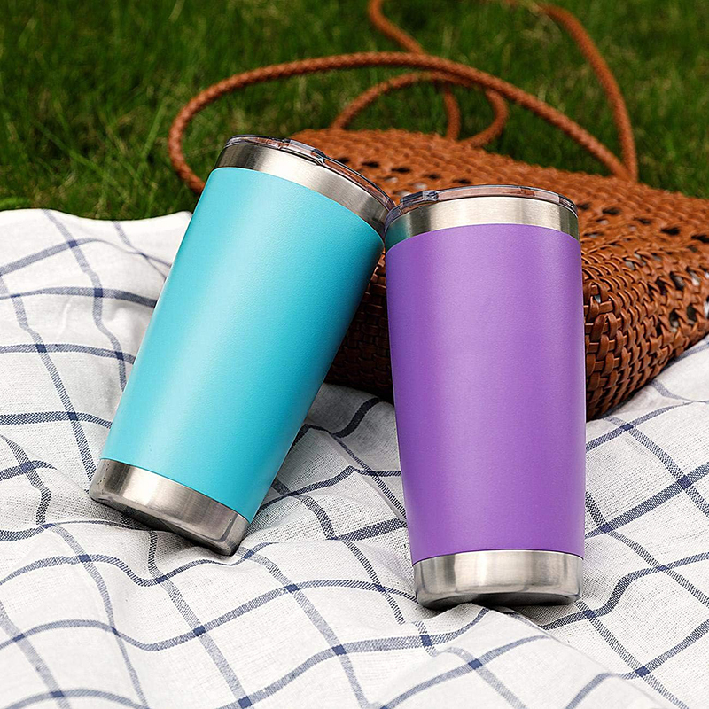 2025 Hot Selling 20oz Custom Travel Mug Double Wall Stainless Steel Vacuum Tumblers Flask Thermos Outdoor Tumbler OEM with Lids