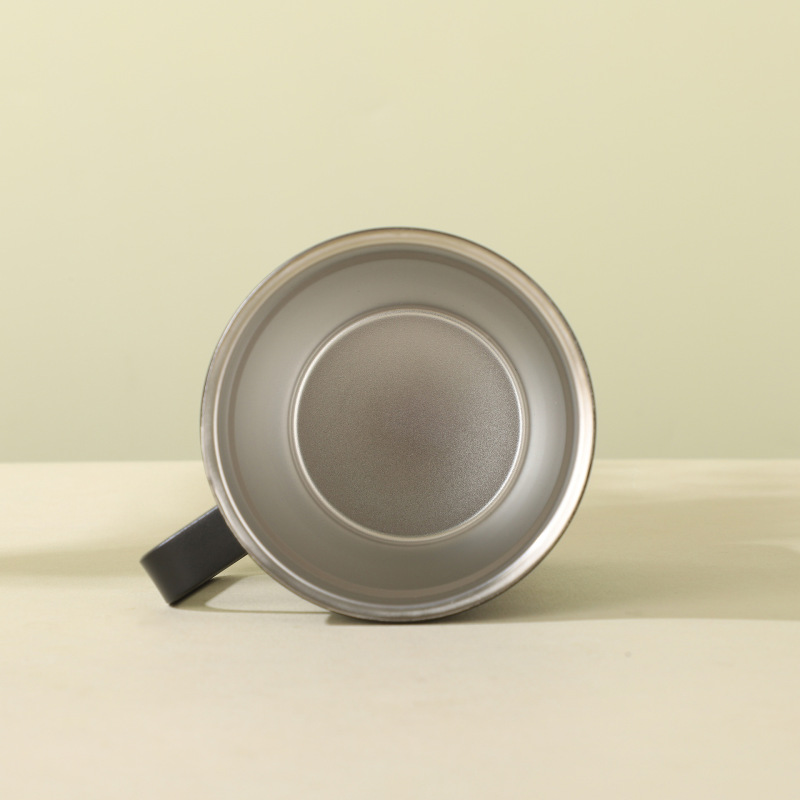 Custom Cartoon Double Wall Vacuum Insulated Stainless Steel Tumbler for Coffee Milk Tea Water with Handle for Home Office Use