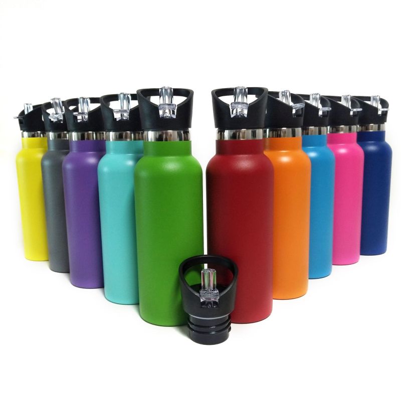 Wholesale Popular 17oz Gym Water Bottles Large Capacity Double Wall Stainless Steel Thermal Flask Leak Proof Insulated Bottle