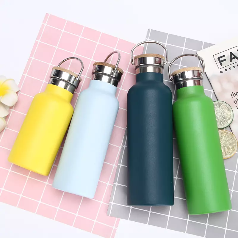 Wholesale Popular 17oz Gym Water Bottles Large Capacity Double Wall Stainless Steel Thermal Flask Leak Proof Insulated Bottle