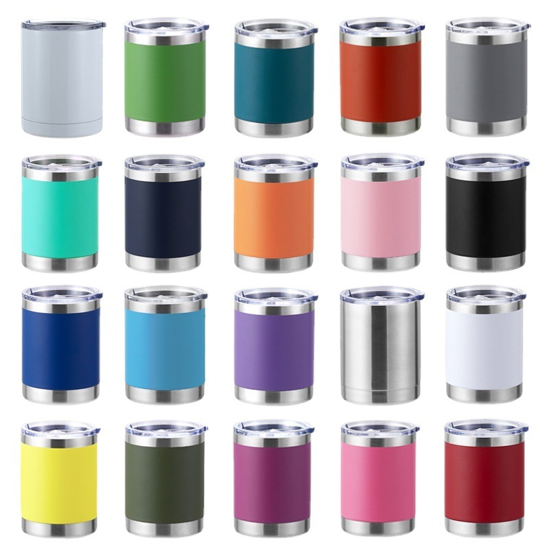 Wholesale 10oz Stainless Steel Insulated Vacuum Custom Logo Minimalist Design for Travel for Coffee Cola Mug