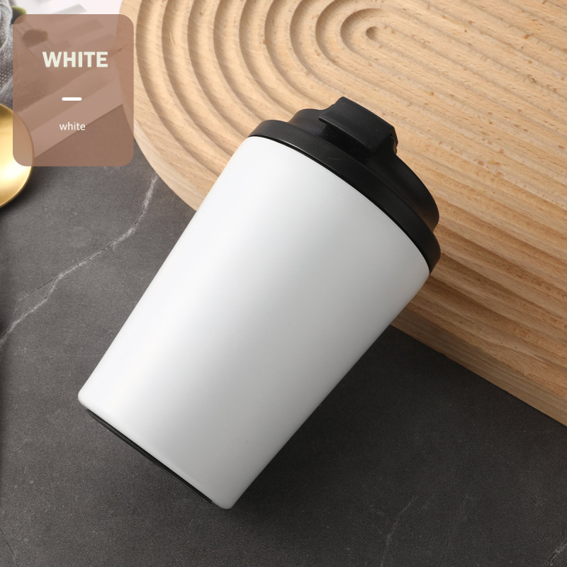 380ml  Insulated Stainless Steel Travel Coffee Cup Reusable Iced Tumbler Leak-Proof Lid Hot/Cold Drinks Modern Camping Beer Tea