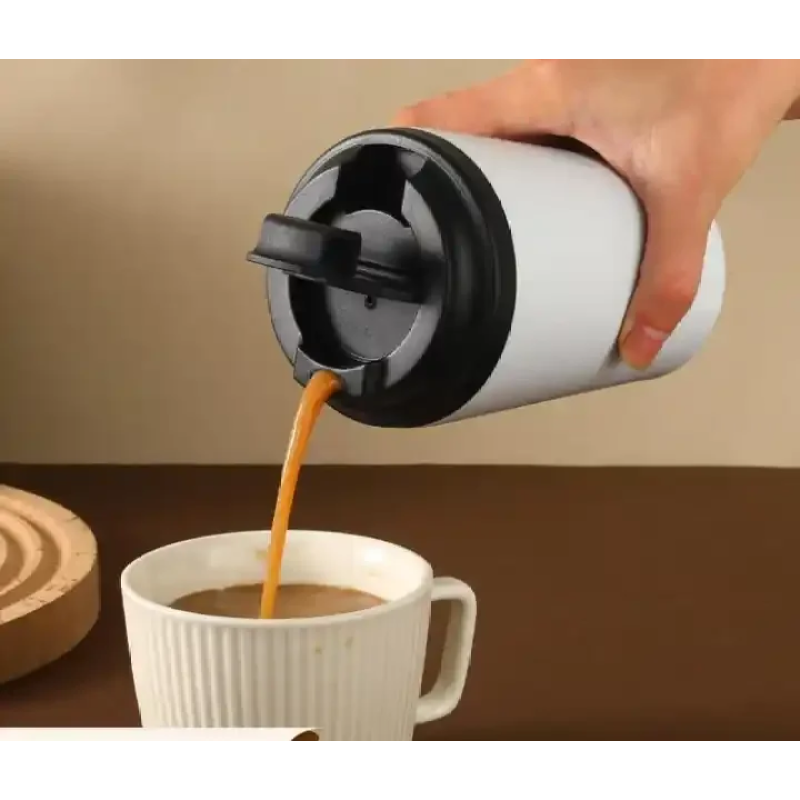 380ml  Insulated Stainless Steel Travel Coffee Cup Reusable Iced Tumbler Leak-Proof Lid Hot/Cold Drinks Modern Camping Beer Tea