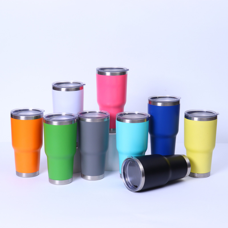 Outdoor Party BPA Free Laser Engraving 30oz Sublimation Juice Drinking Water Bottle Vasos Wine Tumbler Vacuum Mug Cup