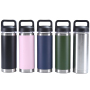 Wholesale New Style 18oz Portable Stainless Steel Bottle Outdoor Sports Water Bottle Vacuum Thermal Bottle with Chug Lid&Handle