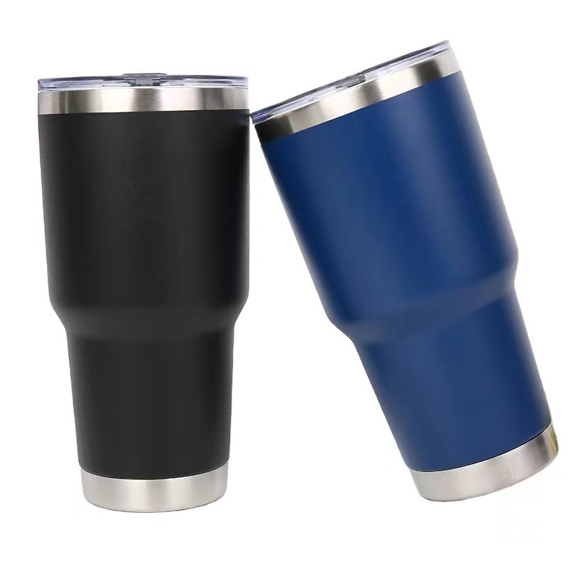 Wholesale Vasos Termos 30oz Tumbler Stainless Steel Vacuum Insulated Double Wall Original Cup Tumbler With Straw and Lid