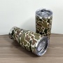 Origin VASOS ODM OEM 20OZ 30OZ Camouflage Tumbler with Lids Full Wrap UV Printing Stainless Steel Insulation Cup Coffee Mug
