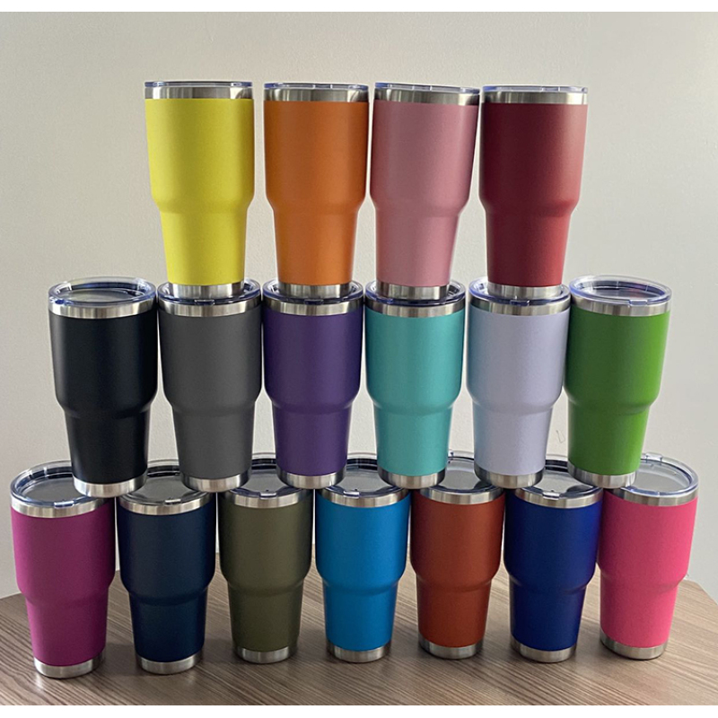 Origin VASOS ODM OEM 20OZ 30OZ Camouflage Tumbler with Lids Full Wrap UV Printing Stainless Steel Insulation Cup Coffee Mug