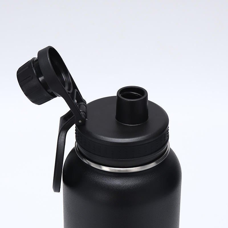 Wholesale Logo 32oz Wide Mouth Sport Thermal Drink Jug Double Wall Vacuum Insulated 304 Stainless Steel Water Bottle
