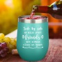 Wine Tumblers Wholesale Bulk Classic Insulated Travel Mugs 12oz Egg Shaped Thermal Cups With Straw Iced Wine Beer for Party