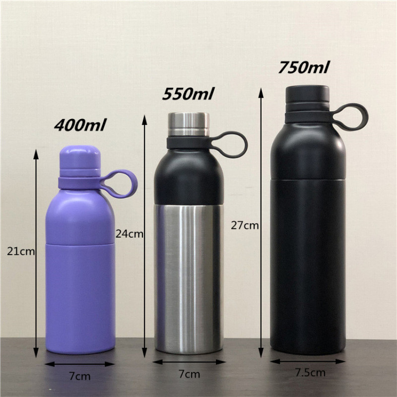 BPA Free Eco Friendly Removable Bottle Gym Sports Insulated Stainless Steel Water Bottle