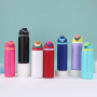 Custom Vacuum Thermos Cup 304 Stainless Steel Double Walled Large Capacity Sports 6-12h Thermal Insulated Water Bottle Flasks