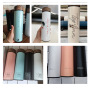 Wholesale 17oz Stainless Steel Insulated Vacuum Flask Tea Infuser Water Bottle with Wooden Grain Color Lid Logo Print Customize