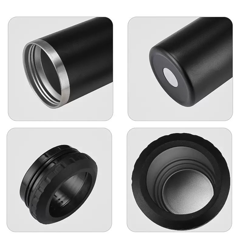 16oz Beer Double Wall Vacuum Insulated 4 in 1 Can Cooler Sublimation 12 oz Stainless Steel Silm Coffee Cooler Tumbler Cup
