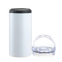 16oz Beer Double Wall Vacuum Insulated 4 in 1 Can Cooler Sublimation 12 oz Stainless Steel Silm Coffee Cooler Tumbler Cup