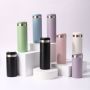 Wholesale Oem Large Capacity Solid-Color 304 Stainless Steel Water Bottle 380/480ml Thermos Cup