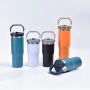 Wholesale Price Stainless Steel Flip Straw 30oz Tumbler With Handle Matte Colored Blank Sublimation Insulated Vacuum Tumbler Mug