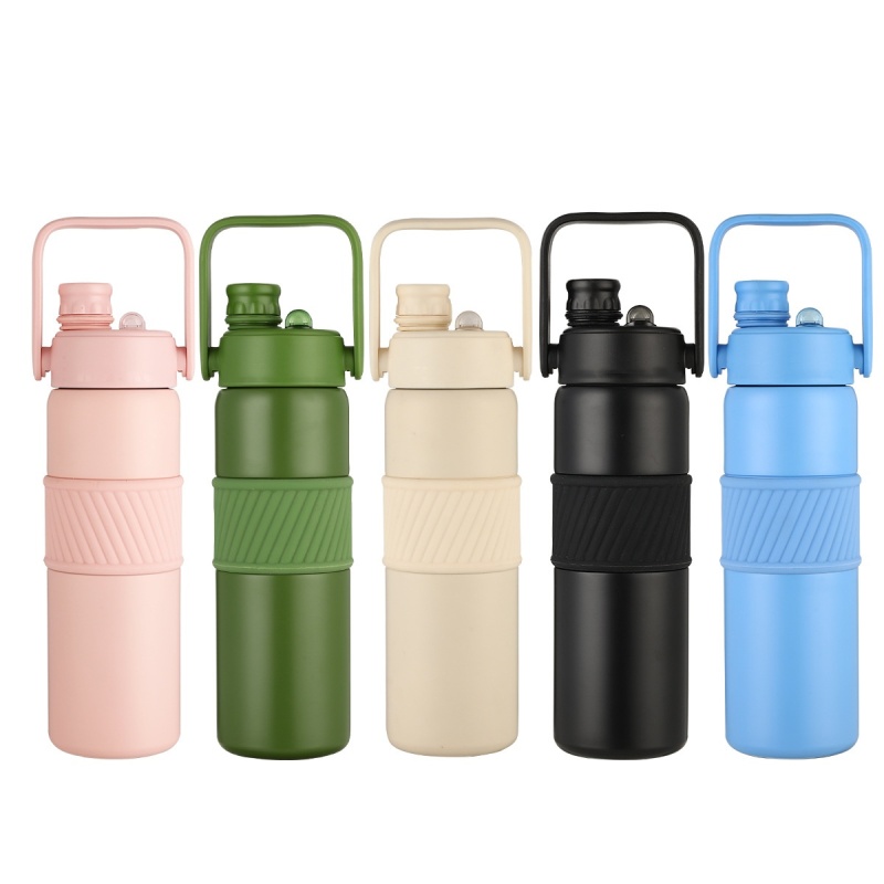 Large-capacity 316 Stainless Steel Water Bottle Double-layer Insulation Vacuum Flasks Outdoor Portable Sports Water Cup