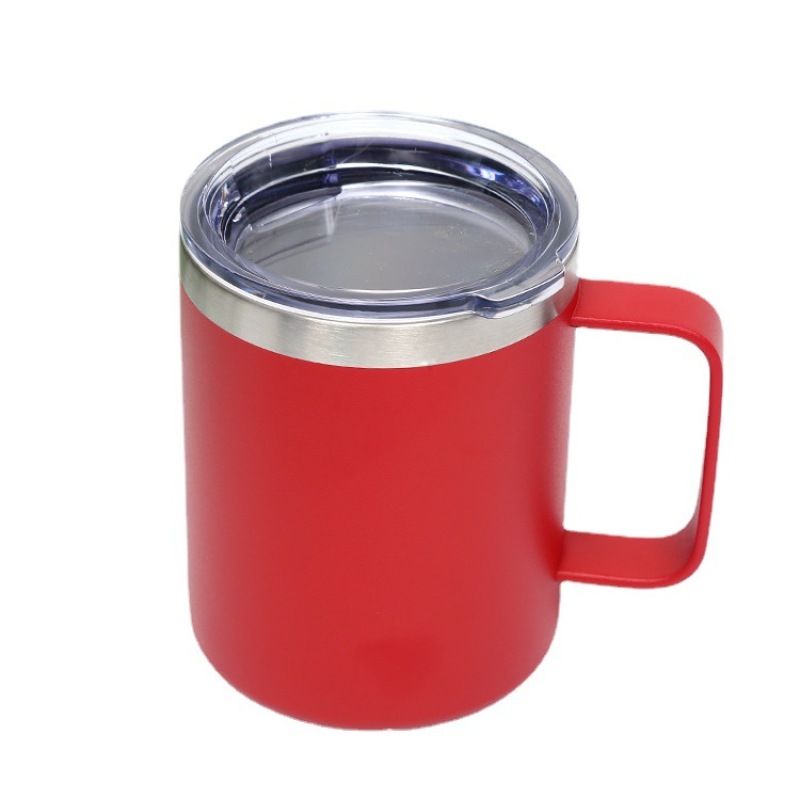 Wholesale Custom Logo 12oz 14oz Stainless Steel Travel Tumbler Double Wall Insulated Coffee Mug for Water & Beer Portable Cup