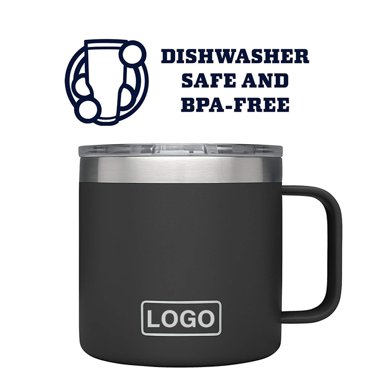 Wholesale Custom Logo 12oz 14oz Stainless Steel Travel Tumbler Double Wall Insulated Coffee Mug for Water & Beer Portable Cup