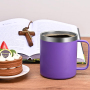 Wholesale Custom Logo 12oz 14oz Stainless Steel Travel Tumbler Double Wall Insulated Coffee Mug for Water & Beer Portable Cup