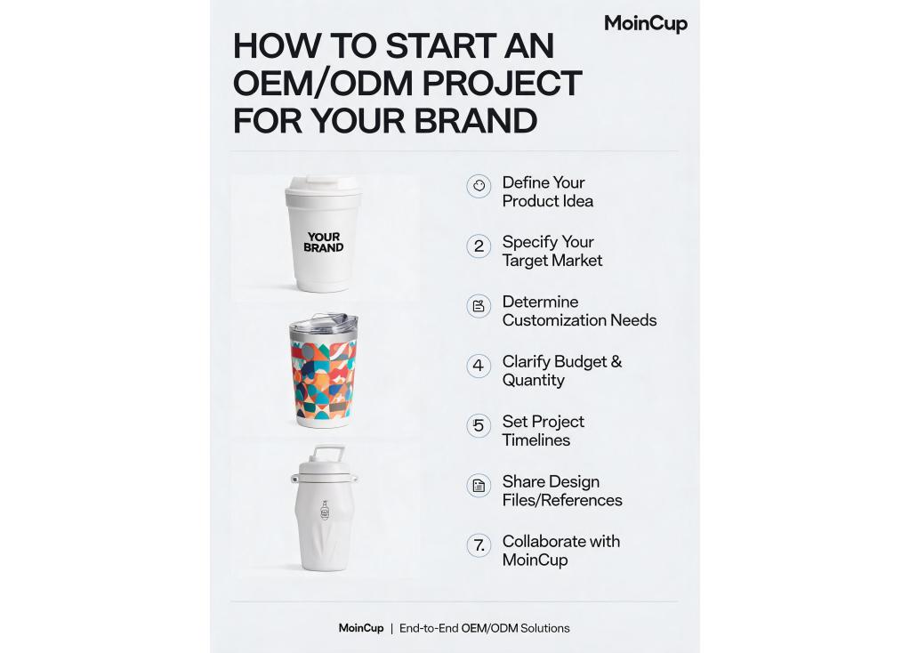 What information do I need to provide to start an OEM/ODM project for my brand?