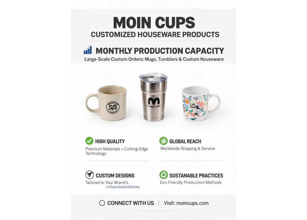 What is your factory's monthly production capacity for customized houseware products?
