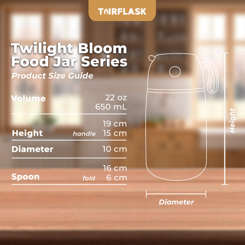 Tairflask Twilight Bloom Series Tumbler 400ml