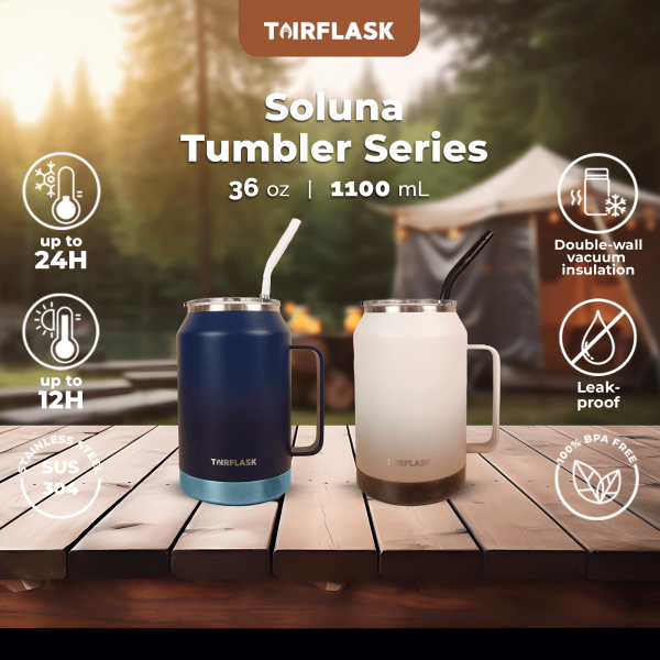 Tairflask Soluna Series Tumbler 1100 ml
