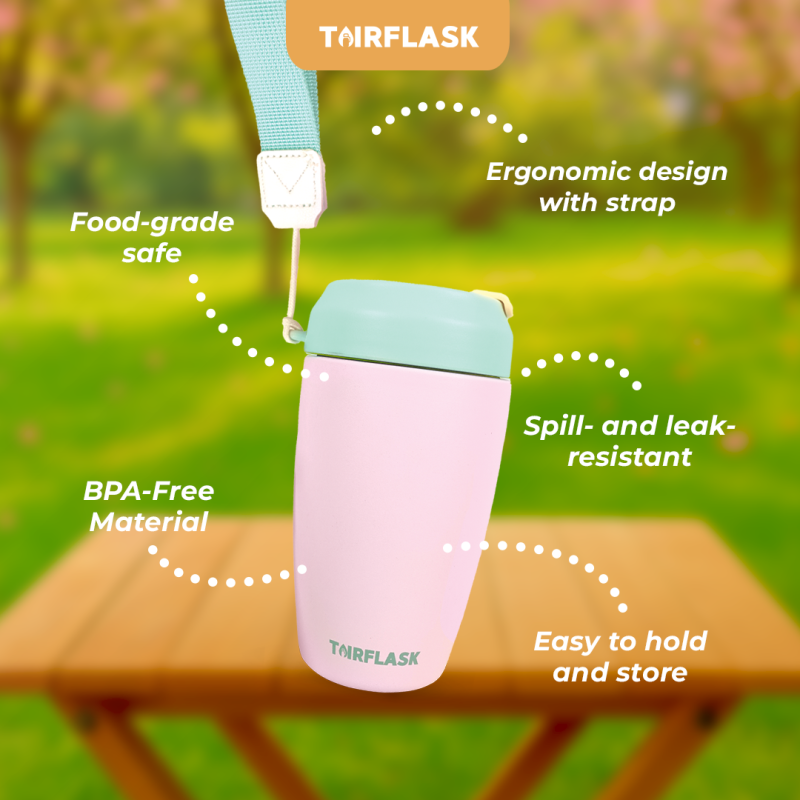 Tairflask Cupcake Bloom Series Tumbler 400ml