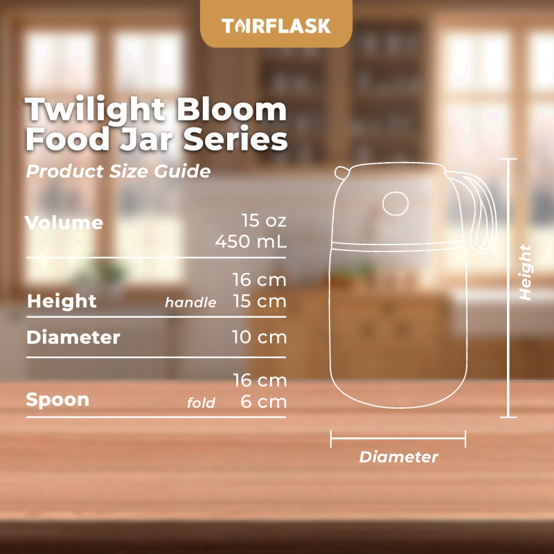 Tairflask Twilight Bloom Series Tumbler 400ml