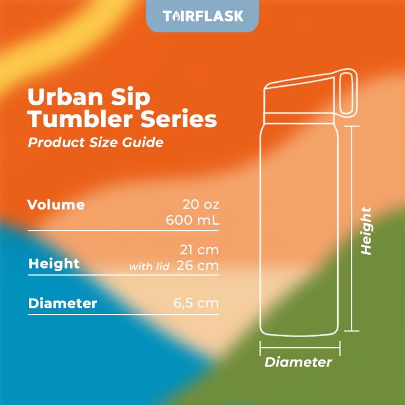 Tairflask Urban Sip Series Tumbler 600 ml