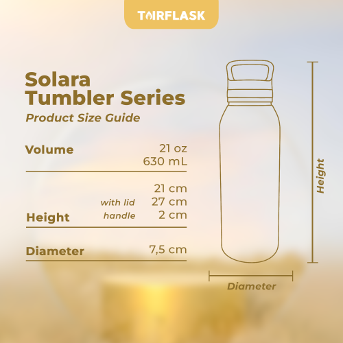 Tairflask Solara Series Tumbler 630ml