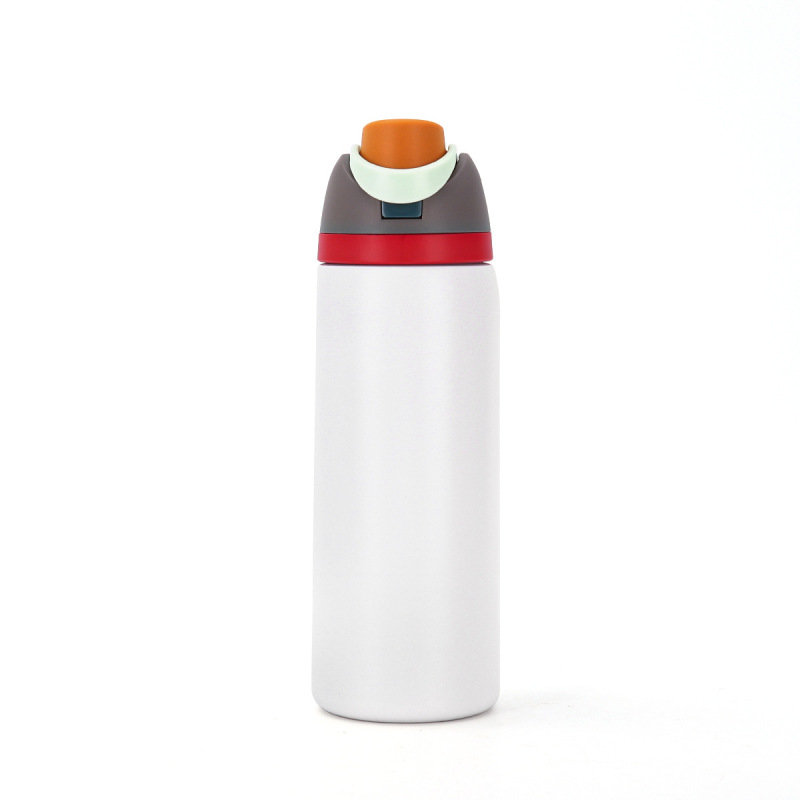 BPA-Free 32oz Double Wall Vacuum Flask Travel Sport Insulated Stainless Steel Water Bottle with Straw Custom Logo