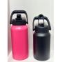 Custom Logo 64oz/50oz Stainless Steel Double Wall Insulated Vacuum Flask Powder Coated Sports Water Tumbler Premium Tote for