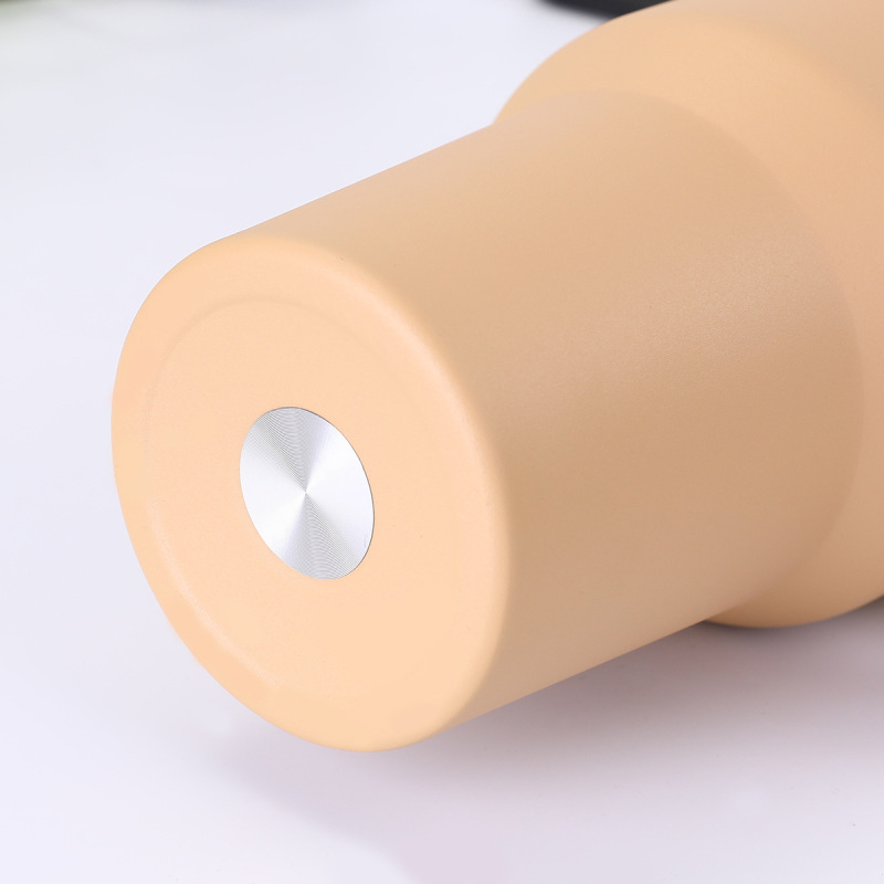 40oz Stainless Steel Tumbler with Handle and Straw Popular Car-Friendly Anti-Scratch Slip Customized Logo Option